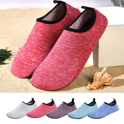 Solid Color Non-slip Indoor Floor Slippers