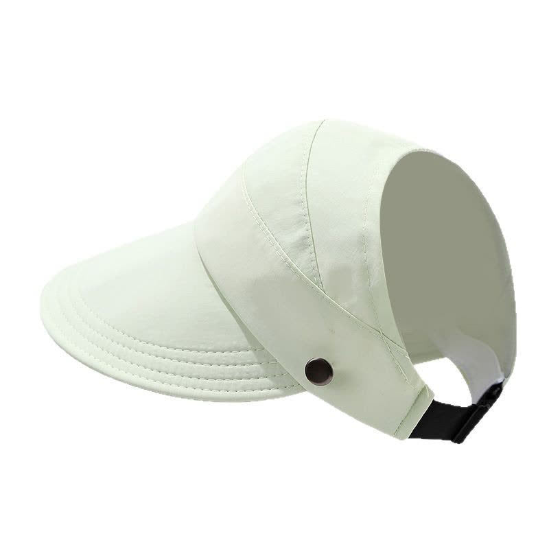 Half Open Top Sun Protection Visor Hat