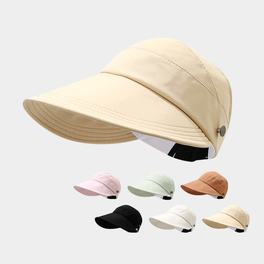 Half Open Top Sun Protection Visor Hat