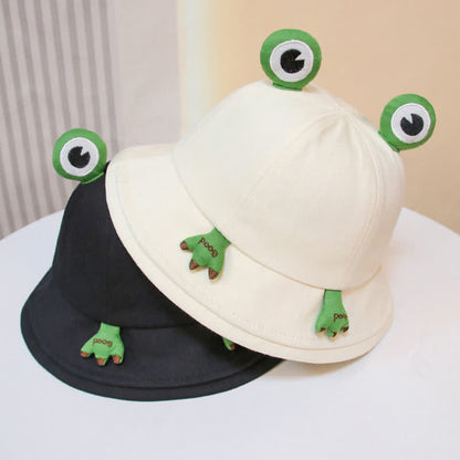 Cute Frog Design Bucket Hat