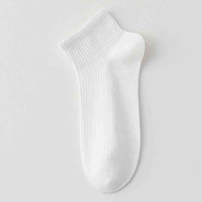 Striped Thin Cotton Breathable Ankle Sports Socks(6 Pairs)