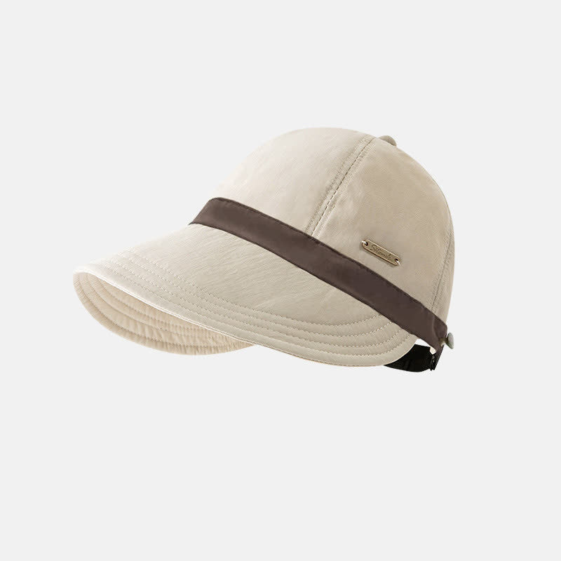 Color Block Sun Visor Hat