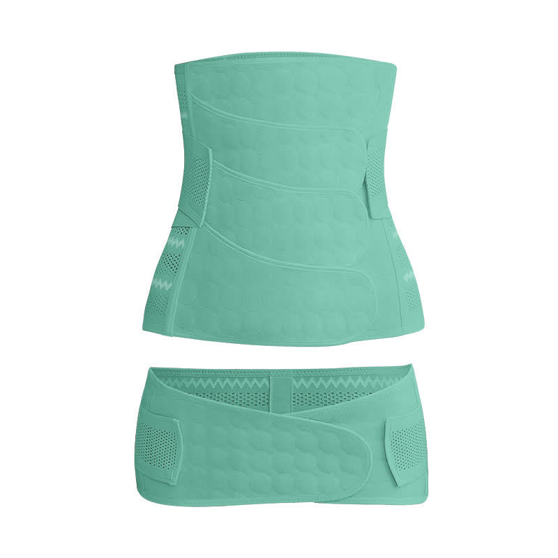 Solid Color Breathable Belly Belt Set