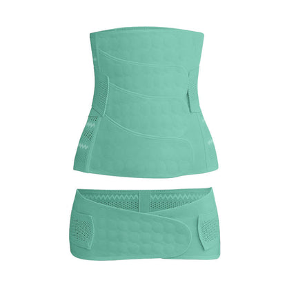 Solid Color Breathable Belly Belt Set