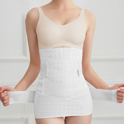 Solid Color Breathable Belly Belt Set