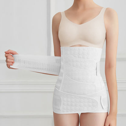 Solid Color Breathable Belly Belt Set