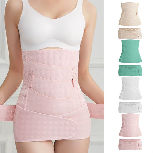 Solid Color Breathable Belly Belt Set