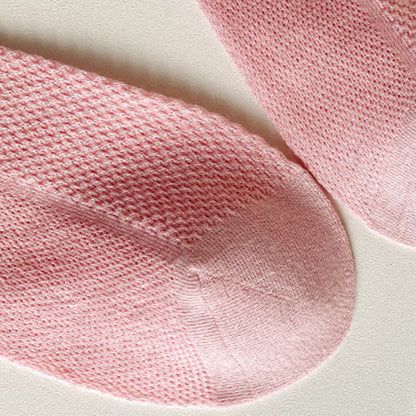 Color Trim Breathable Ankle Socks(8 Pairs)