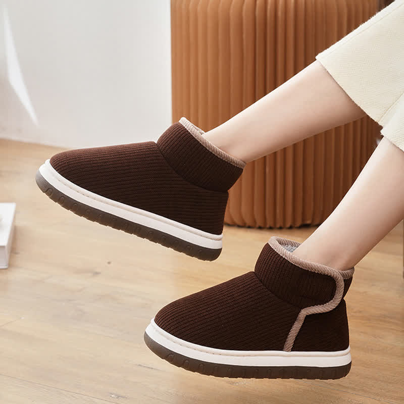 Plusock Warm Non-slip Thick-soled Slippers - image 12