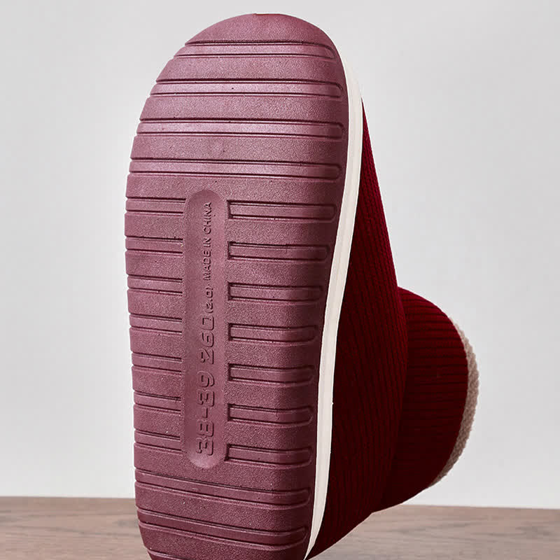 Plusock Warm Non-slip Thick-soled Slippers - image 10