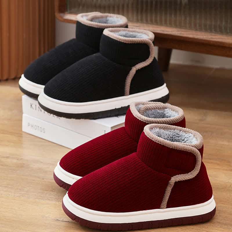 Plusock Warm Non-slip Thick-soled Slippers - image 1