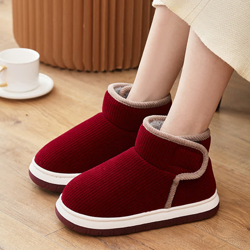 Plusock Warm Non-slip Thick-soled Slippers - image 5