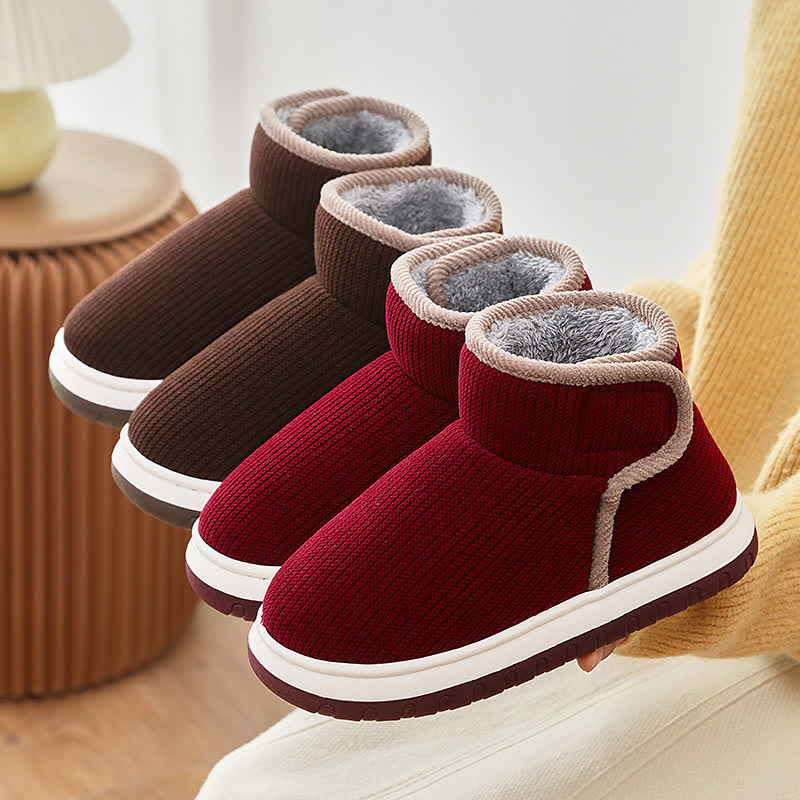 Plusock Warm Non-slip Thick-soled Slippers - image 2