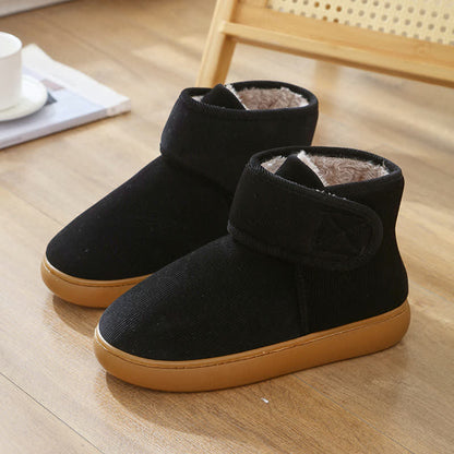Velcro High Top Warm Indoor Slippers