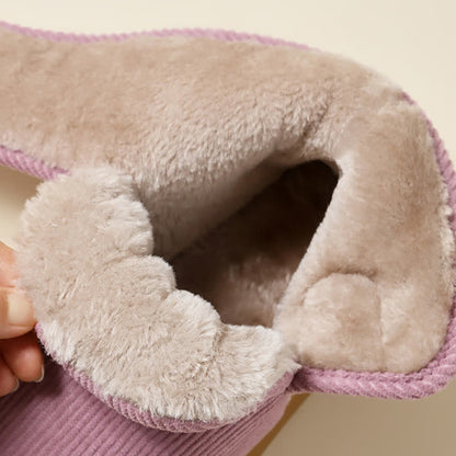 Velcro High Top Warm Indoor Slippers