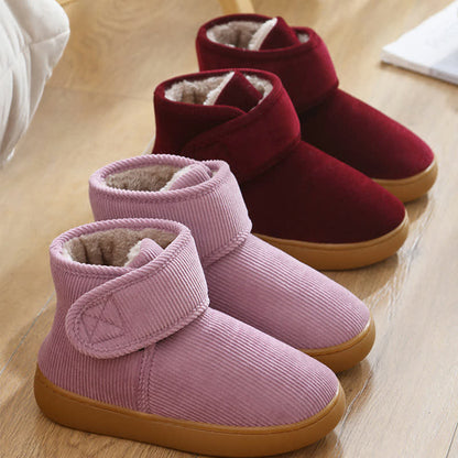 Plusock Velcro High Top Warm Indoor Slippers - image 3
