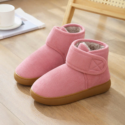 Velcro High Top Warm Indoor Slippers