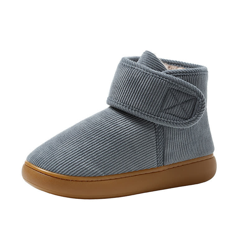 Velcro High Top Warm Indoor Slippers