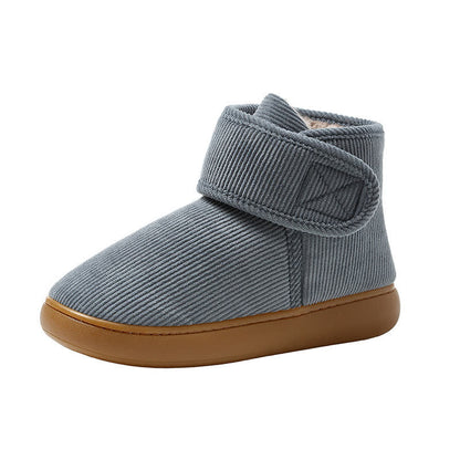 Velcro High Top Warm Indoor Slippers