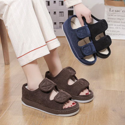 Plusock Plus Size Adjustable Non-Slip Slippers - image 0