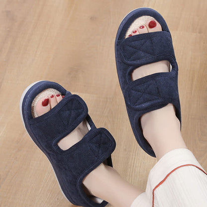 Plusock Plus Size Adjustable Non-Slip Slippers - image 4