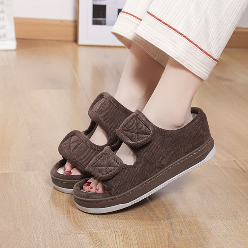 Plus Size Adjustable Non-Slip Slippers