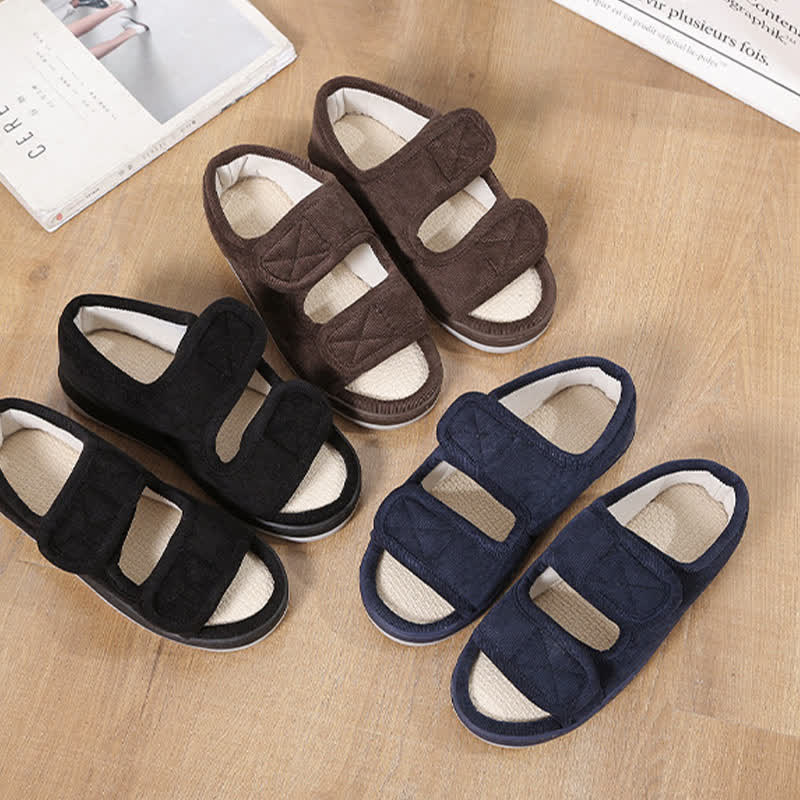Plus Size Adjustable Non-Slip Slippers
