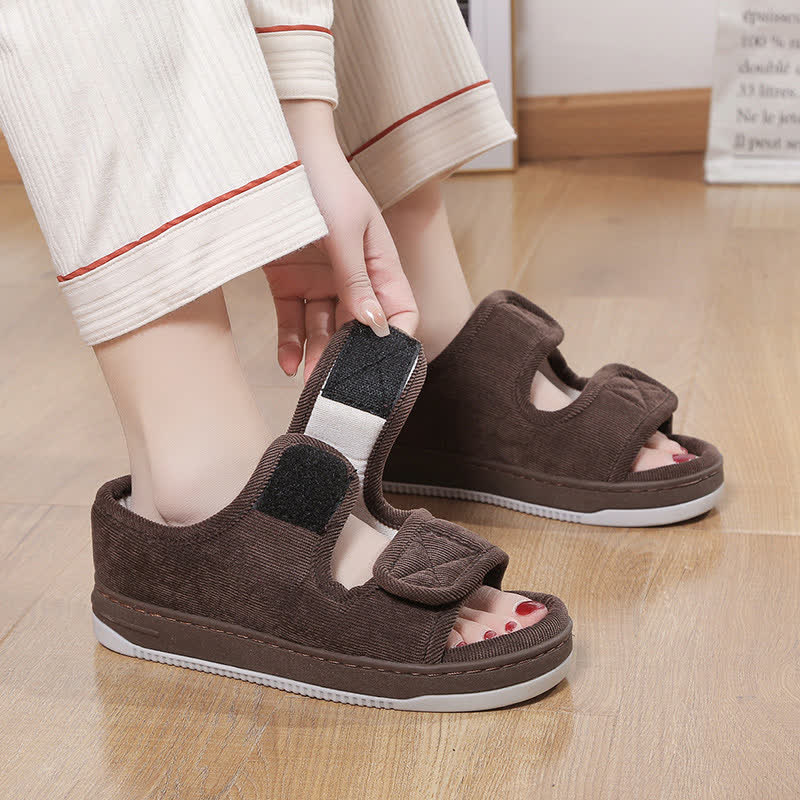 Plusock Plus Size Adjustable Non-Slip Slippers - image 12