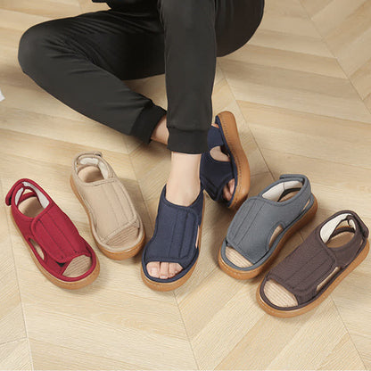 Plusock Plus Size Adjustable Easy On Non-slip Slippers - image 1