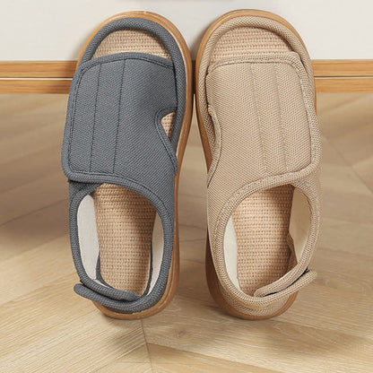 Plusock Plus Size Adjustable Easy On Non-slip Slippers - image 2