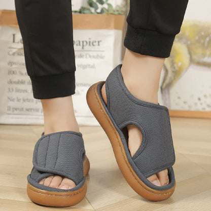 Plusock Plus Size Adjustable Easy On Non-slip Slippers - image 14