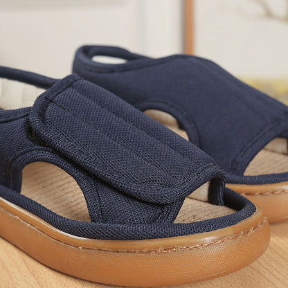 Plus Size Adjustable Easy On Non-slip Slippers
