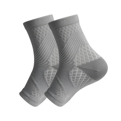 Plusock High Elastic Outdoor Cycling Compression Ankle Braces(3 Pairs)