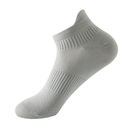 Solid Color Quick-drying Running Ankle Compression Socks(8 Pairs)