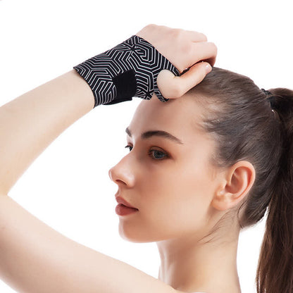 Stripe Print Ultra-Thin Wrist Sleeves