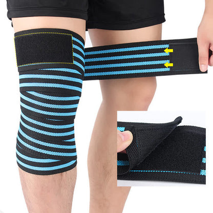 Elastic Wrap Adjustable Sports Knee Pads