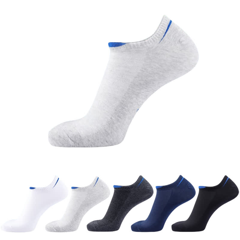 Plus Size Thin Mesh No-show Socks(5 Pairs)