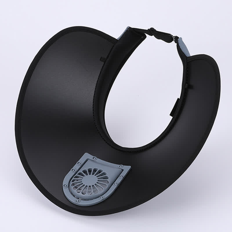 Outdoor Rechargeable Fan Visor Hat(2 Packs)