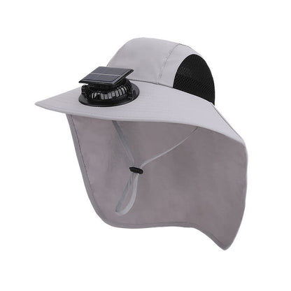 Outdoor Rechargeable Fan Breathable Bucket Hat(2 Packs)