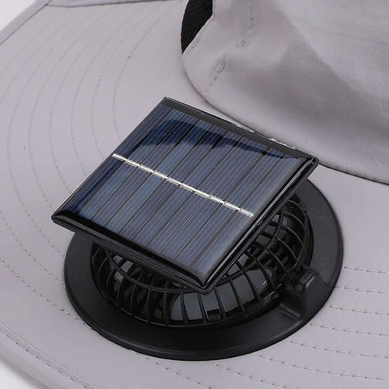 Outdoor Rechargeable Fan Breathable Bucket Hat(2 Packs)