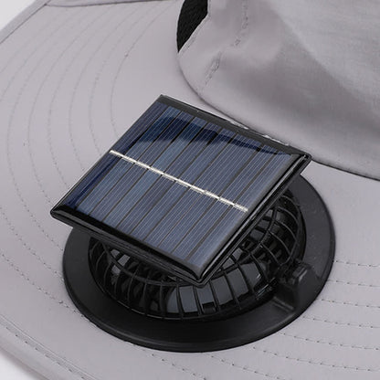 Outdoor Rechargeable Fan Breathable Bucket Hat(2 Packs)