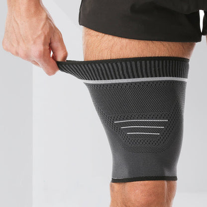 Elastic Knitted Sports Compression Thigh Sleeves