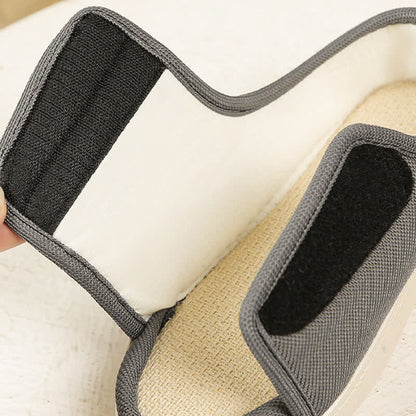 Plus Size Adjustable High Instep Non-slip Slippers