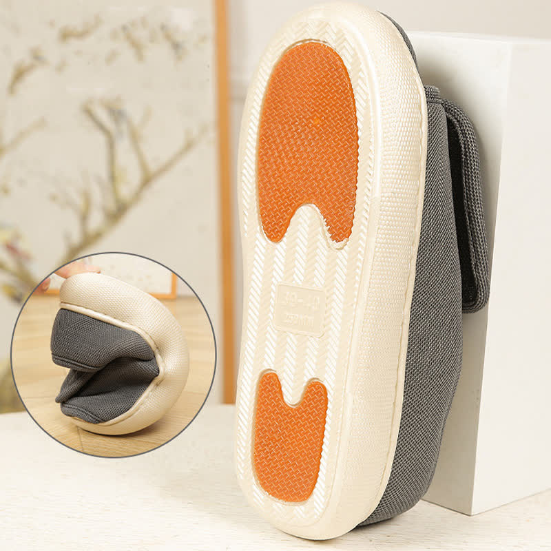 Plus Size Adjustable High Instep Non-slip Slippers
