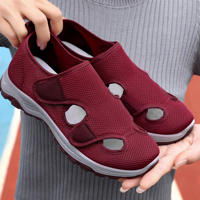 Breathable Casual Velcro Adjustable Slippers