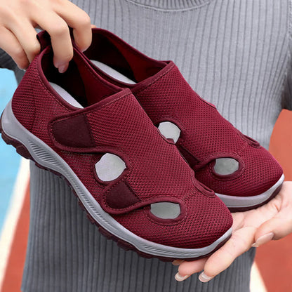 Breathable Casual Velcro Adjustable Slippers