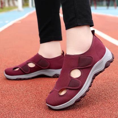 Breathable Casual Velcro Adjustable Slippers