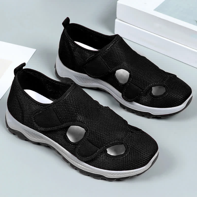 Breathable Casual Velcro Adjustable Slippers
