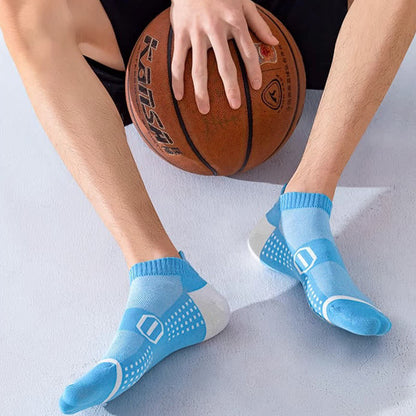 Graphics Print Cotton Sports  Ankle Compression Socks(6 Pairs)
