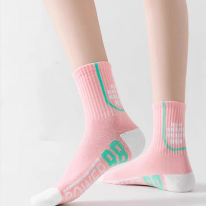 Number Graphics Print Ankle Compression Socks(8 Pairs)